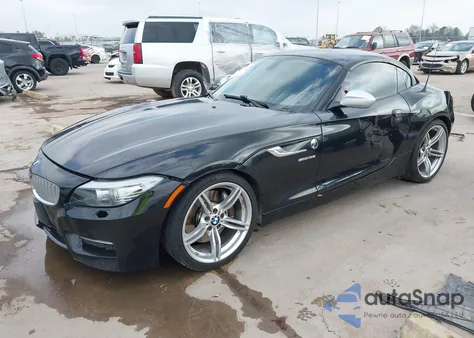 2011 BMW Z4 Sdrive35Is из США, поврежденный, VIN WBALM1C58BE393523